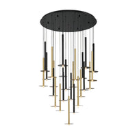 PIATTO ROUND LED CHANDELIER (MULTIPLE SIZES) - robinsonco.ca