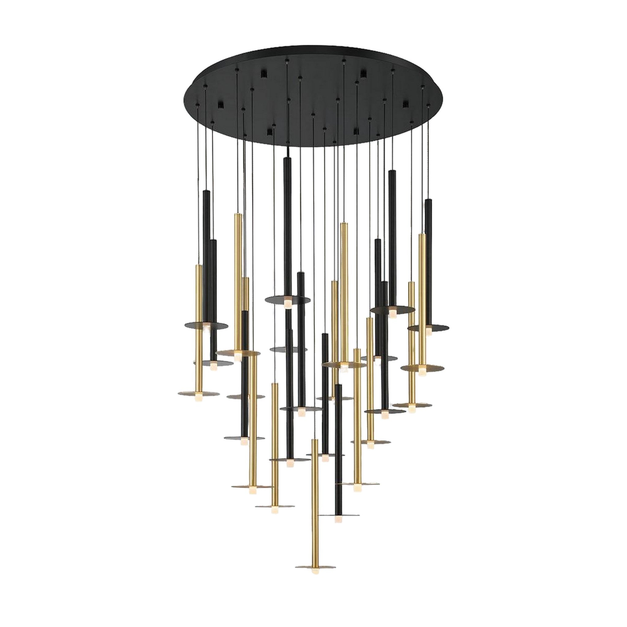 PIATTO ROUND LED CHANDELIER (MULTIPLE SIZES) - robinsonco.ca
