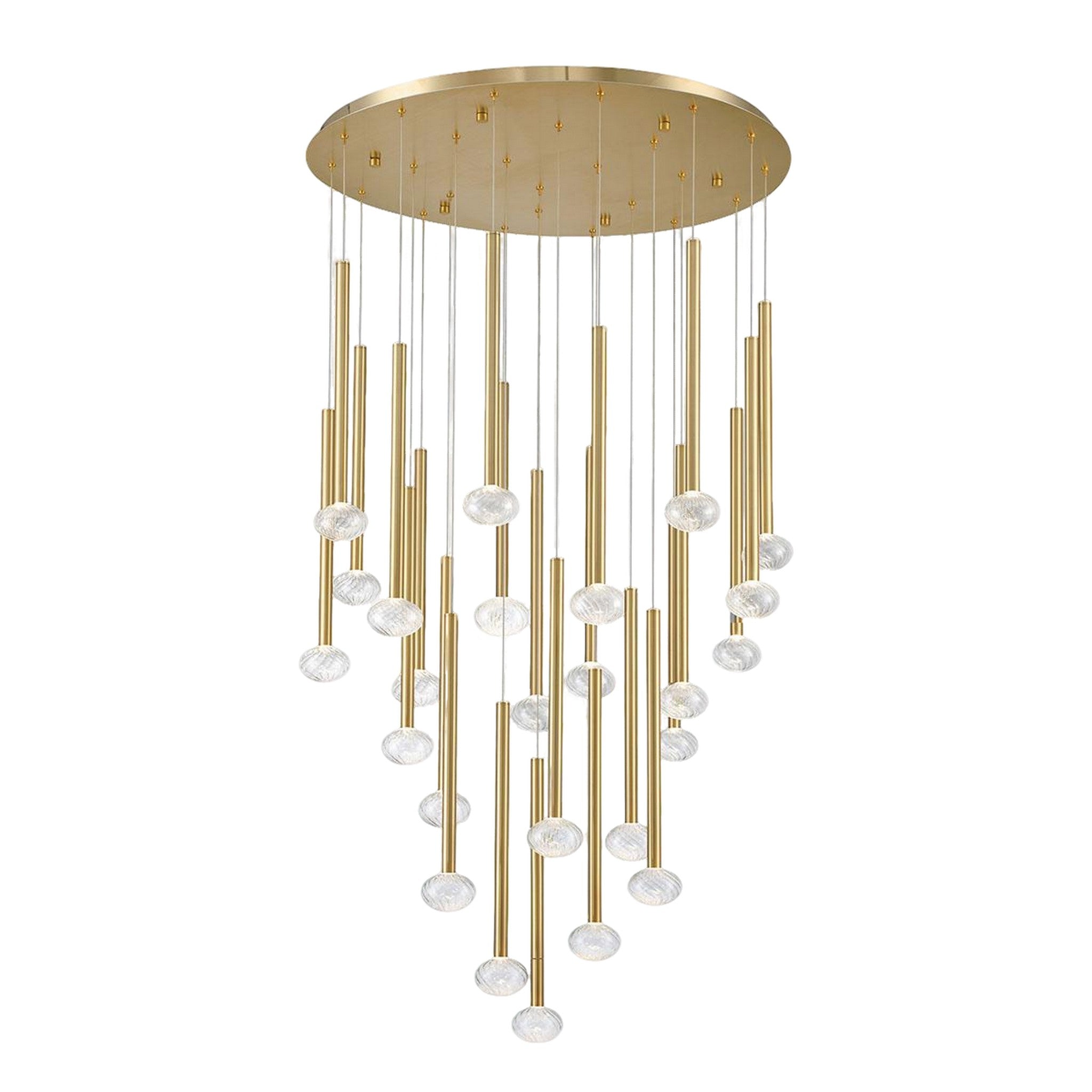 SOFFIO ROUND LED CHANDELIER (MULTIPLE SIZES) - robinsonco.ca