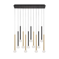 SOFFIO LINEAR LED CHANDELIER (MULTIPLE SIZES) - robinsonco.ca