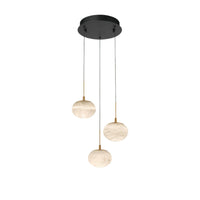 CALCOLO 3-LIGHT LED PENDANT