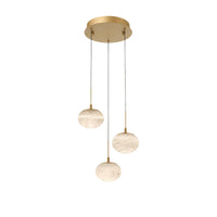 CALCOLO 3-LIGHT LED PENDANT