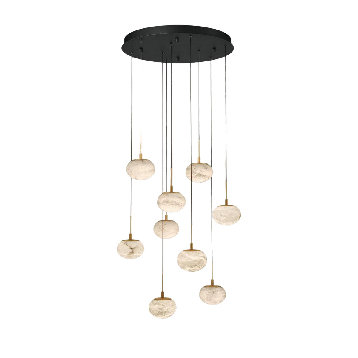 CALCOLO ROUND LED CHANDELIER (MULTIPLE SIZES) - robinsonco.ca