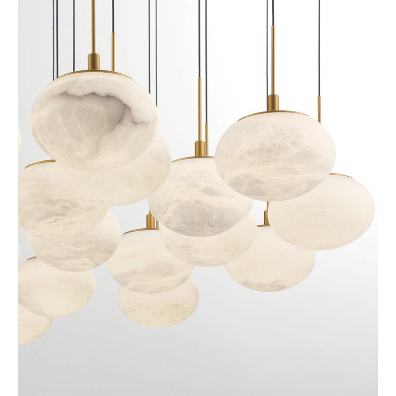 CALCOLO RECTANGULAR LED CHANDELIER (MULTIPLE SIZES)