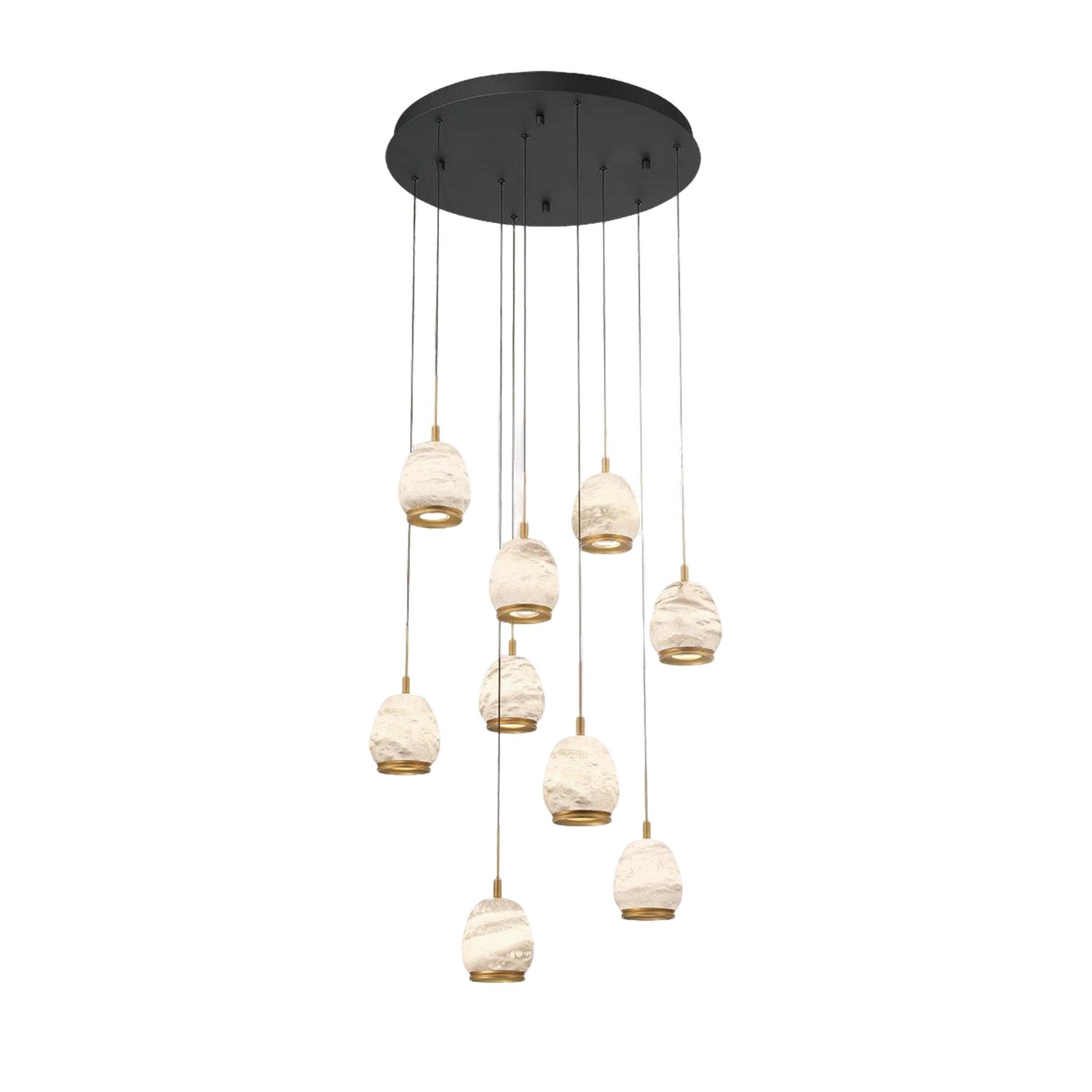 LUCIDATA ROUND LED CHANDELIER (MULTIPLE SIZES) - robinsonco.ca
