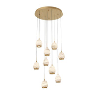 LUCIDATA ROUND LED CHANDELIER (MULTIPLE SIZES) - robinsonco.ca