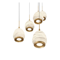 LUCIDATA ROUND LED CHANDELIER (MULTIPLE SIZES) - robinsonco.ca