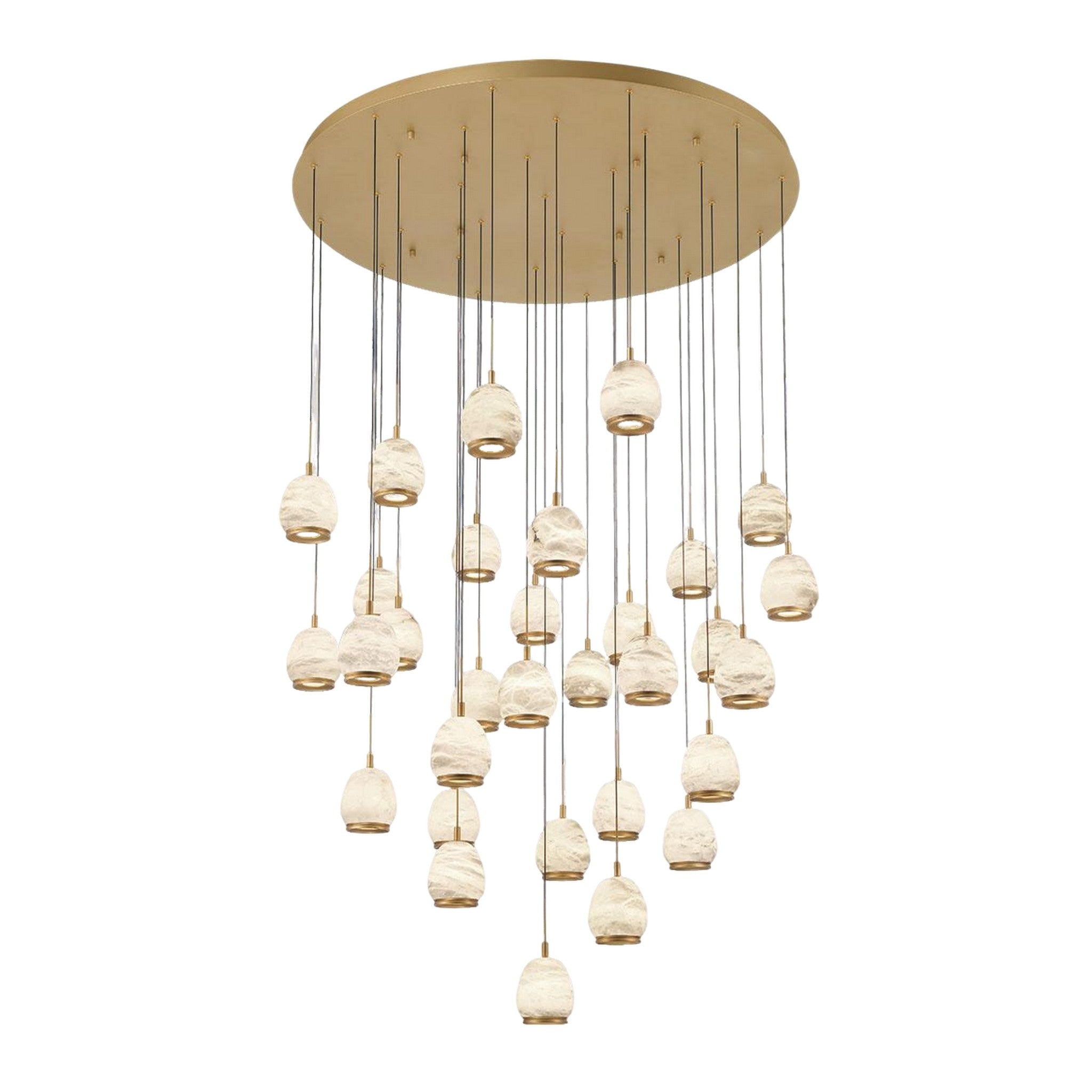 LUCIDATA ROUND LED CHANDELIER (MULTIPLE SIZES) - robinsonco.ca
