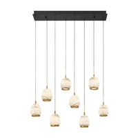 LUCIDATA RECTANGULAR LED CHANDELIER (MULTIPLE SIZES) - robinsonco.ca