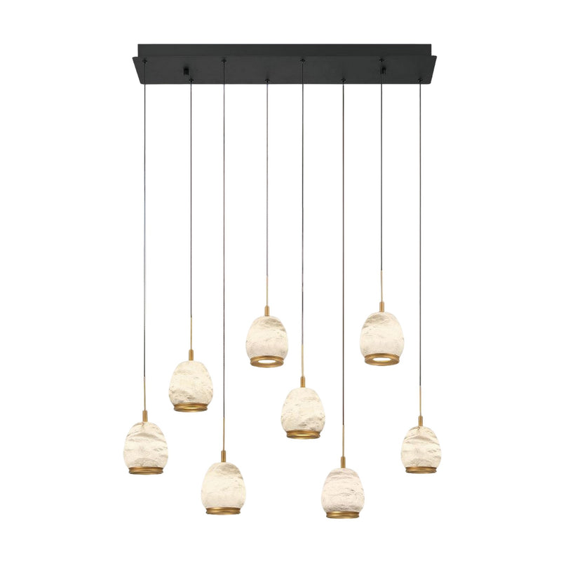 LUCIDATA RECTANGULAR LED CHANDELIER (MULTIPLE SIZES) - robinsonco.ca