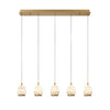 LUCIDATA RECTANGULAR LED CHANDELIER (MULTIPLE SIZES) - robinsonco.ca