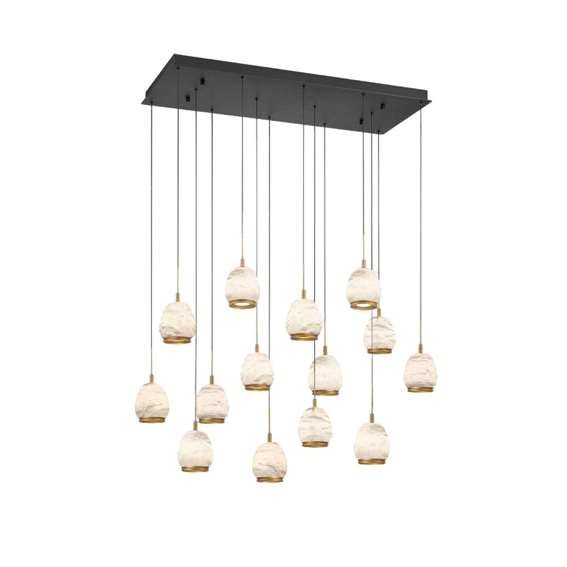 LUCIDATA RECTANGULAR LED CHANDELIER (MULTIPLE SIZES) - robinsonco.ca