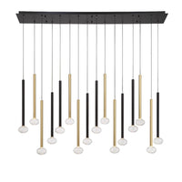 SOFFIO LINEAR LED CHANDELIER (MULTIPLE SIZES) - robinsonco.ca