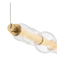 MILAZZO LED LINEAR CHANDELIER (MULTIPLE SIZES) - robinsonco.ca