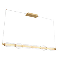 MILAZZO LED LINEAR CHANDELIER (MULTIPLE SIZES) - robinsonco.ca