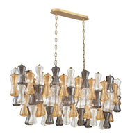 VENETO 13-LIGHT OVAL CHANDELIER - robinsonco.ca