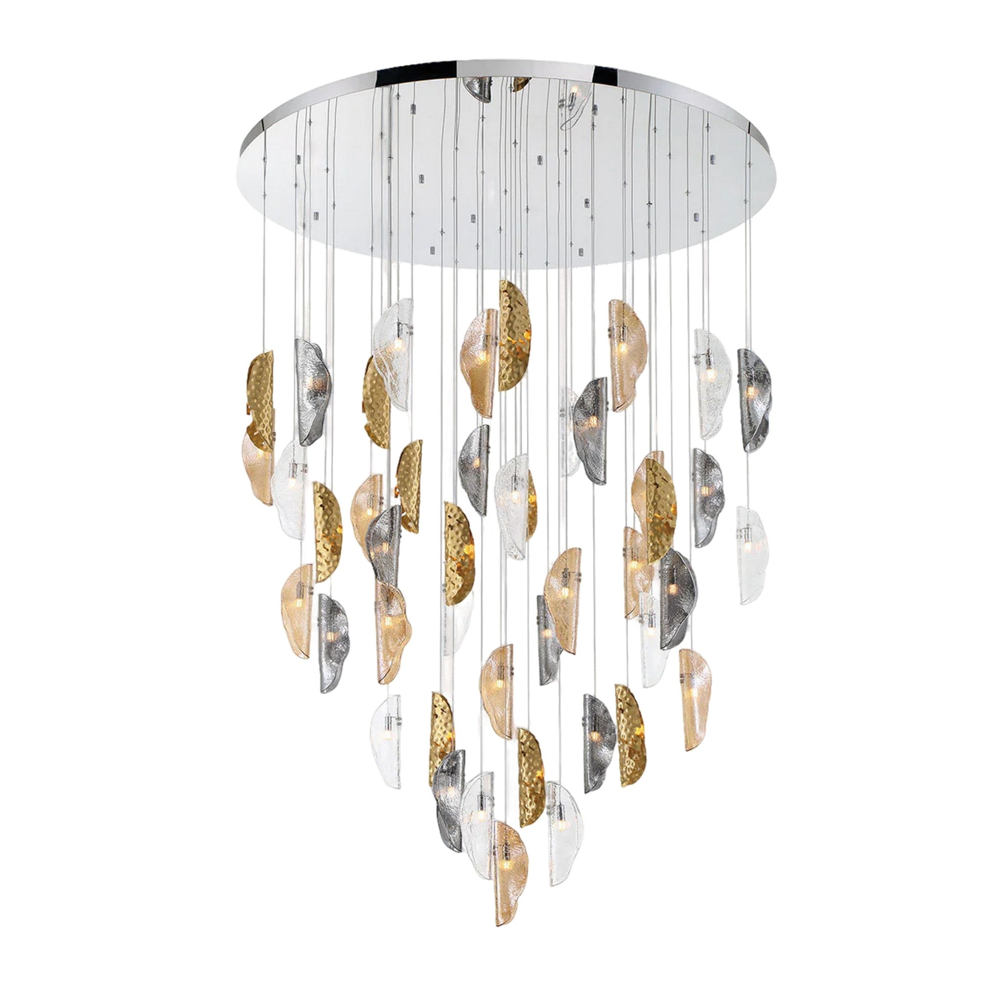 SORRENTO ROUND LED CHANDELIER (MULTIPLE SIZES) - robinsonco.ca
