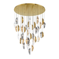 SORRENTO ROUND LED CHANDELIER (MULTIPLE SIZES) - robinsonco.ca