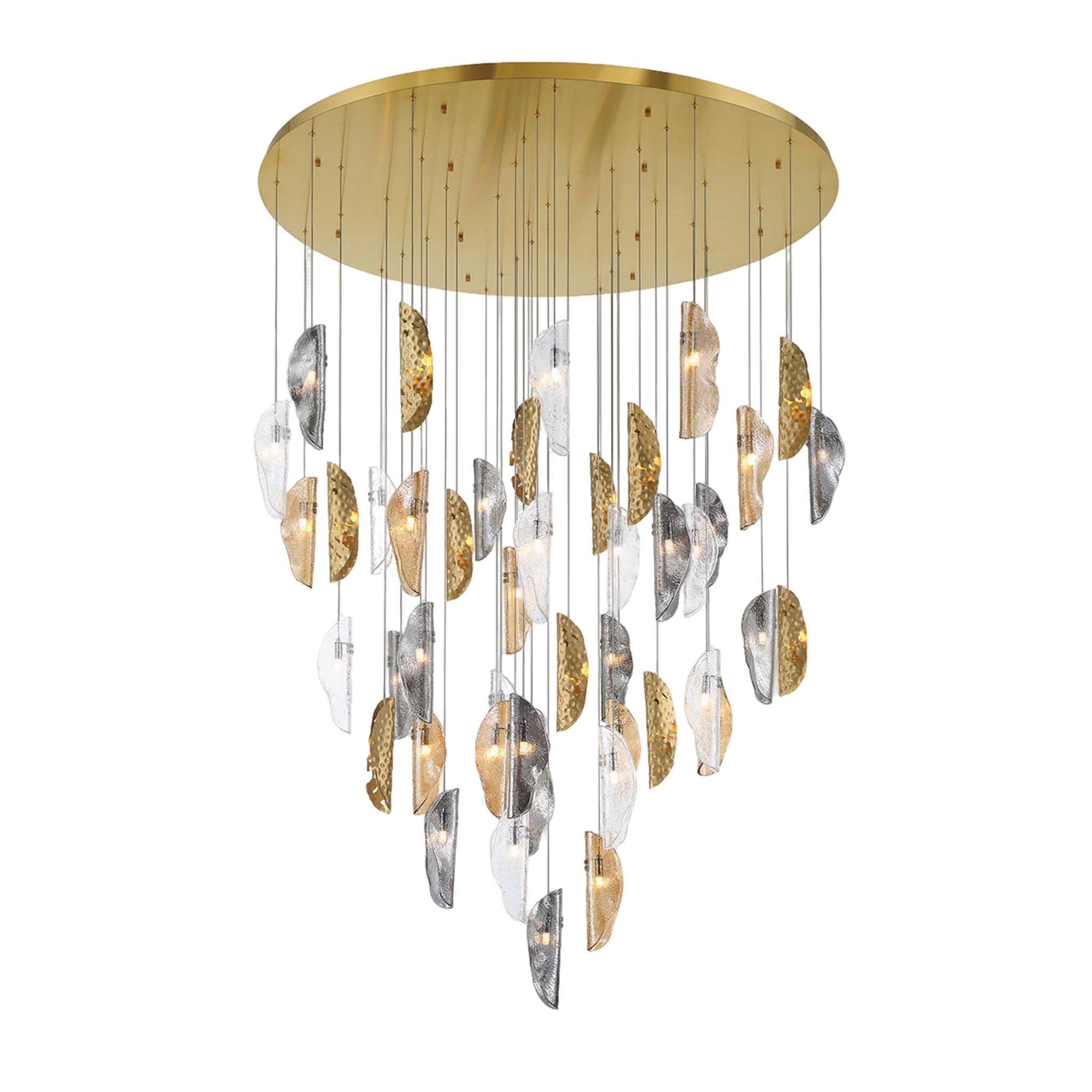 SORRENTO ROUND LED CHANDELIER (MULTIPLE SIZES) - robinsonco.ca