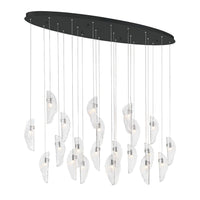 SORRENTO OVAL LED CHANDELIER (MULTIPLE SIZES) - robinsonco.ca
