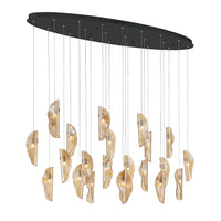 SORRENTO OVAL LED CHANDELIER (MULTIPLE SIZES) - robinsonco.ca