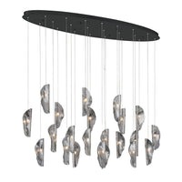 SORRENTO OVAL LED CHANDELIER (MULTIPLE SIZES) - robinsonco.ca