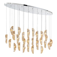 SORRENTO OVAL LED CHANDELIER (MULTIPLE SIZES) - robinsonco.ca