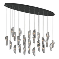 SORRENTO OVAL LED CHANDELIER (MULTIPLE SIZES) - robinsonco.ca