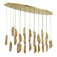 SORRENTO OVAL LED CHANDELIER (MULTIPLE SIZES) - robinsonco.ca