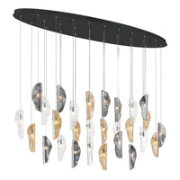 SORRENTO OVAL LED CHANDELIER (MULTIPLE SIZES) - robinsonco.ca