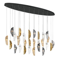 SORRENTO OVAL LED CHANDELIER (MULTIPLE SIZES) - robinsonco.ca