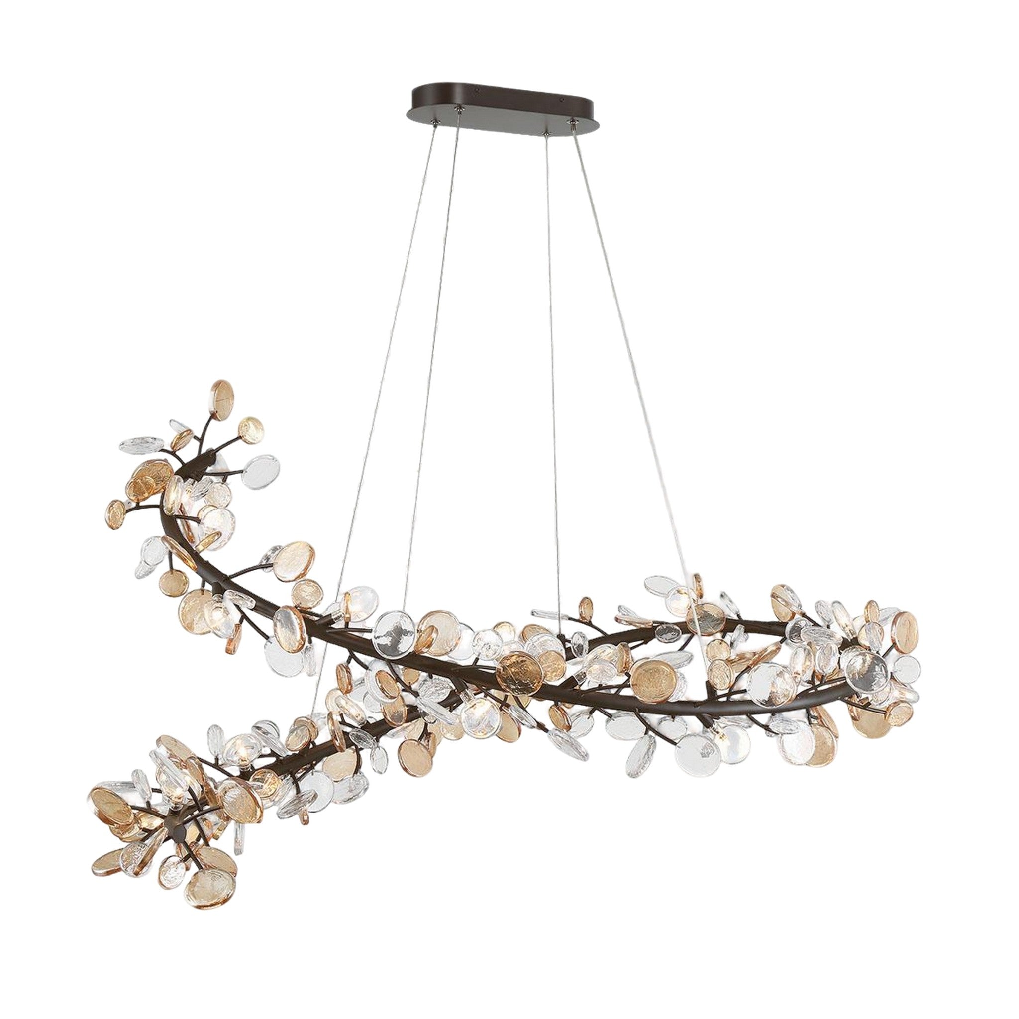 PISA LED OVAL CHANDELIER (MULTIPLE SIZES) - robinsonco.ca
