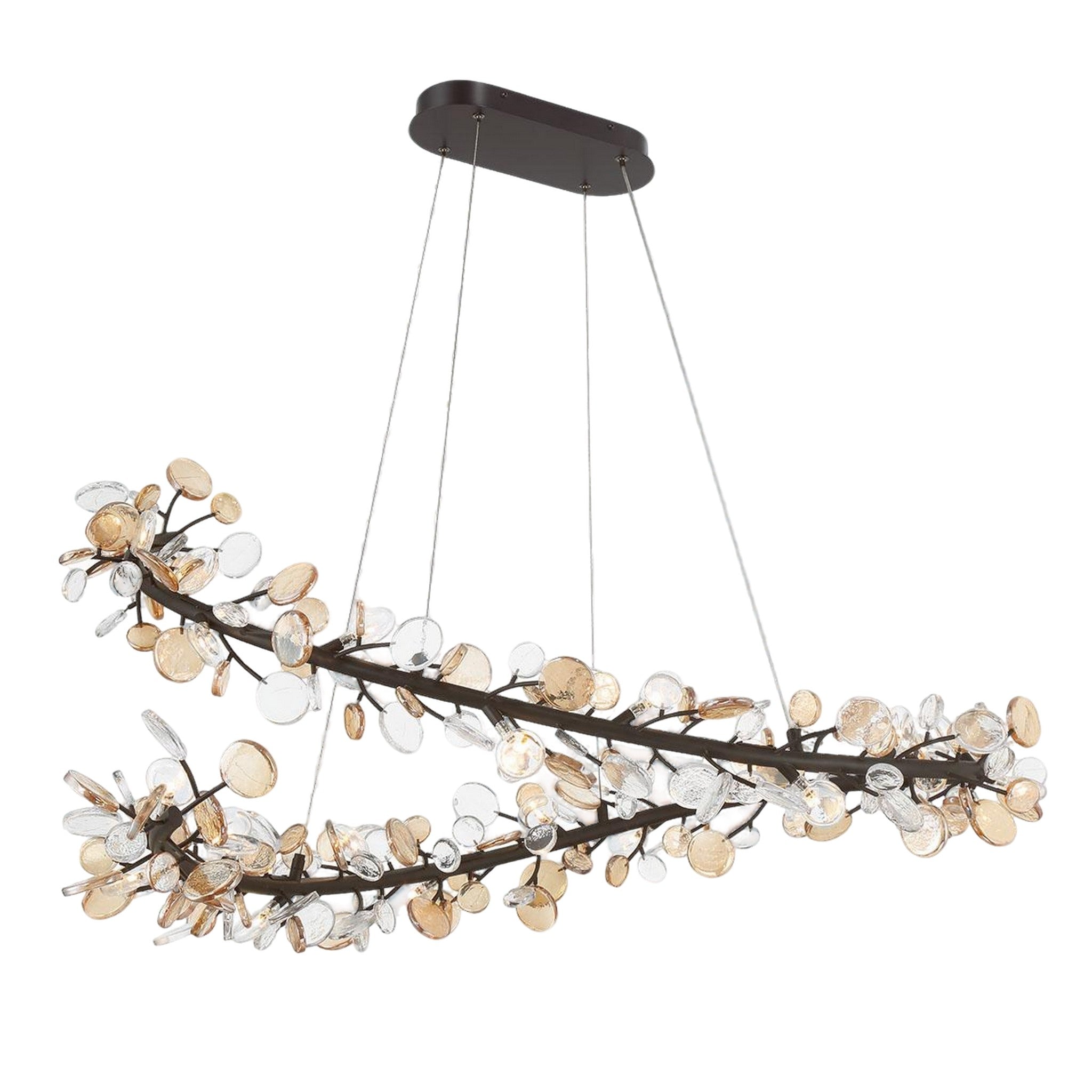 PISA LED OVAL CHANDELIER (MULTIPLE SIZES) - robinsonco.ca