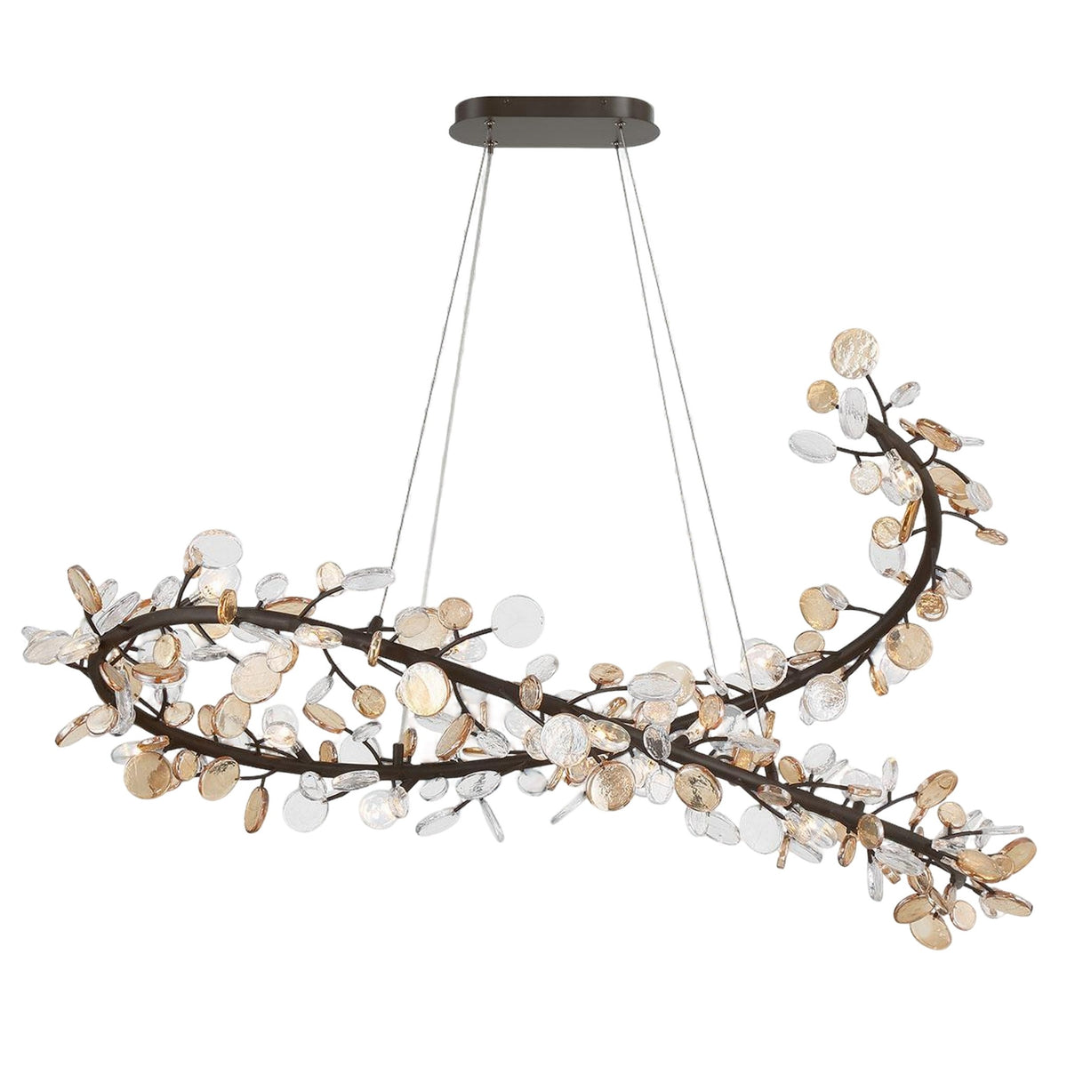 PISA LED OVAL CHANDELIER (MULTIPLE SIZES) - robinsonco.ca