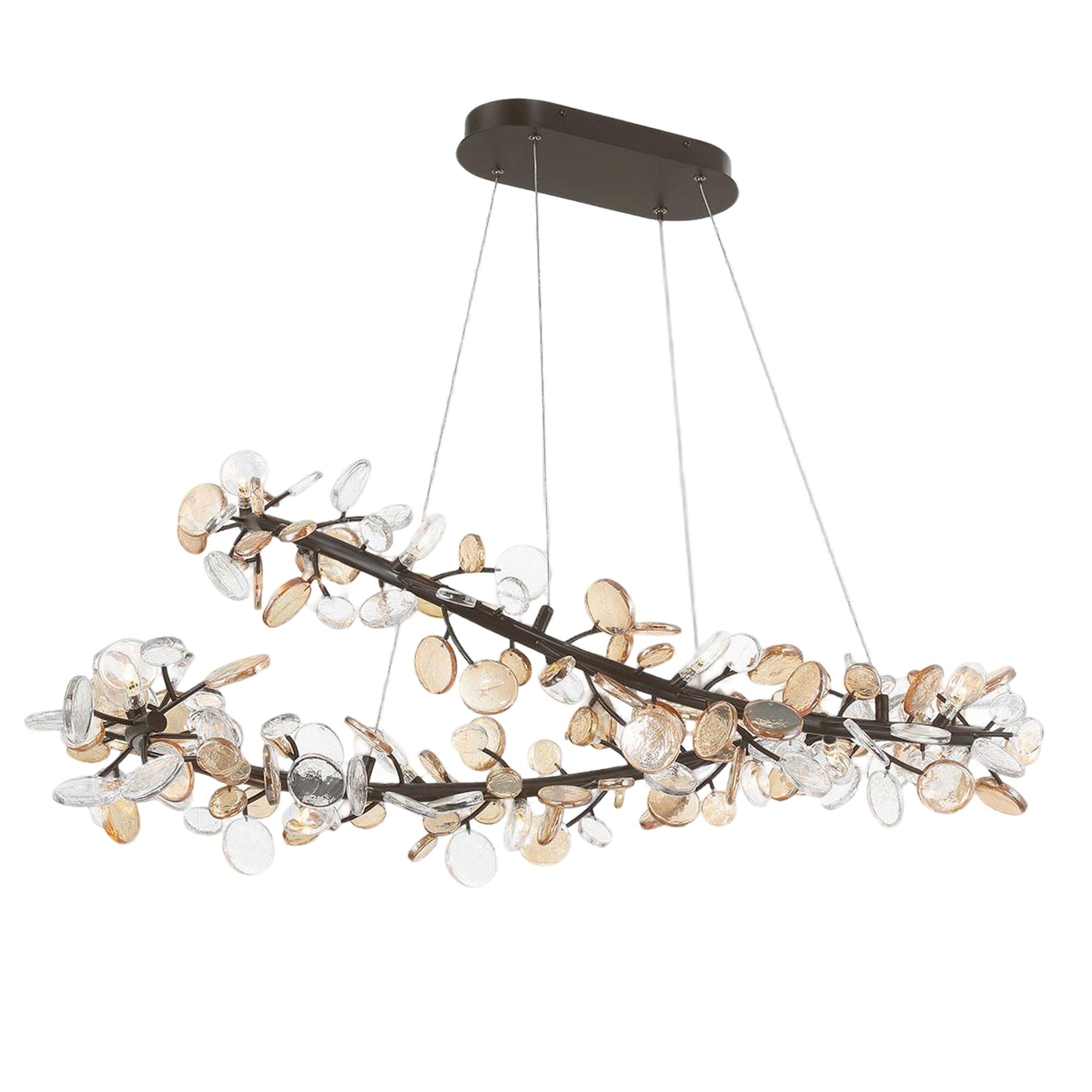 PISA LED OVAL CHANDELIER (MULTIPLE SIZES) - robinsonco.ca