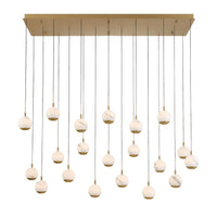 BAVENO RECTANGULAR LED CHANDELIER (MULTIPLE SIZES) - robinsonco.ca