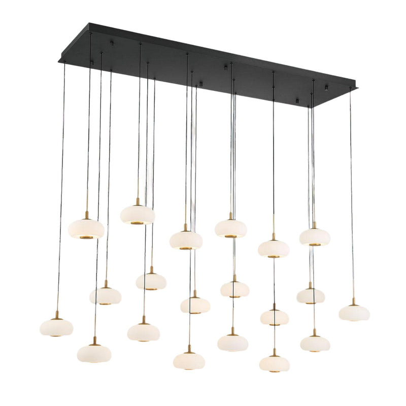 ADELFIA RECTANGULAR LED CHANDELIER (MULTIPLE SIZES)