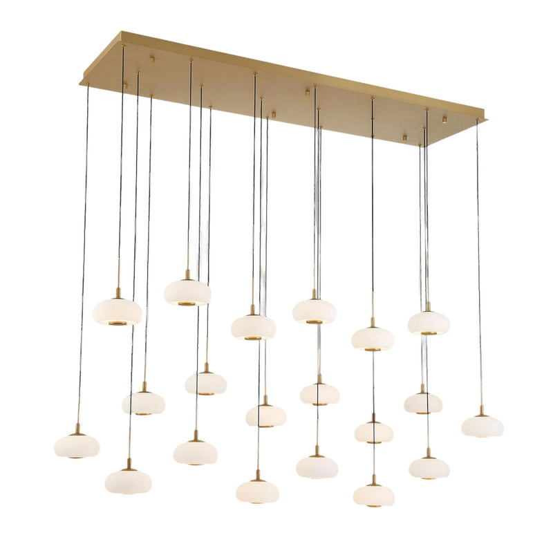 ADELFIA RECTANGULAR LED CHANDELIER (MULTIPLE SIZES)