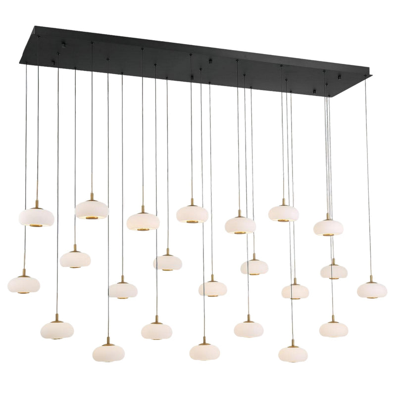 ADELFIA RECTANGULAR LED CHANDELIER (MULTIPLE SIZES)