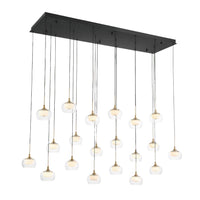 MANAROLA RECTANGULAR LED CHANDELIER (MULTIPLE SIZES) - robinsonco.ca