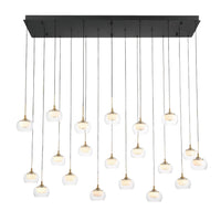 MANAROLA RECTANGULAR LED CHANDELIER (MULTIPLE SIZES) - robinsonco.ca