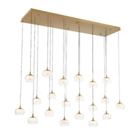 MANAROLA RECTANGULAR LED CHANDELIER (MULTIPLE SIZES) - robinsonco.ca