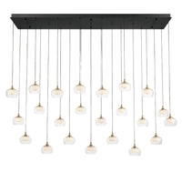 MANAROLA RECTANGULAR LED CHANDELIER (MULTIPLE SIZES) - robinsonco.ca
