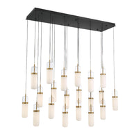 VERONA RECTANGULAR LED CHANDELIER (MULTIPLE SIZES) - robinsonco.ca