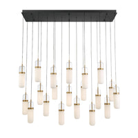 VERONA RECTANGULAR LED CHANDELIER (MULTIPLE SIZES) - robinsonco.ca