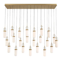 VERONA RECTANGULAR LED CHANDELIER (MULTIPLE SIZES) - robinsonco.ca