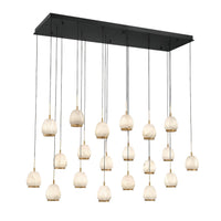 LUCIDATA RECTANGULAR LED CHANDELIER (MULTIPLE SIZES) - robinsonco.ca