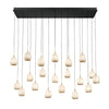 LUCIDATA RECTANGULAR LED CHANDELIER (MULTIPLE SIZES) - robinsonco.ca