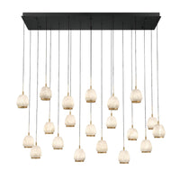 LUCIDATA RECTANGULAR LED CHANDELIER (MULTIPLE SIZES) - robinsonco.ca