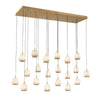 LUCIDATA RECTANGULAR LED CHANDELIER (MULTIPLE SIZES) - robinsonco.ca
